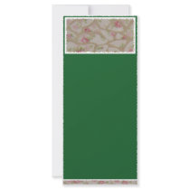 Mosaic Roses Rack Card rack cards by MargotsDesigns Mosaic Roses Rack Card rack cards