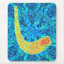 Mosaic Shofar Mousepad mousepads