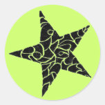 Mosaic Star Sticker
