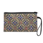 Mosaic tile pattern stone glass Moroccan photo Wristlet Purse