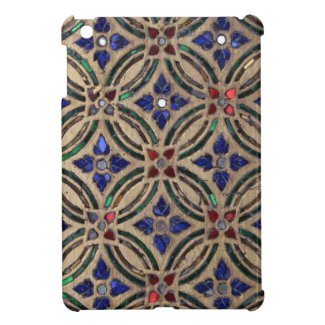 Mosaic tile pattern stone glass Moroccan photo Case For The iPad Mini