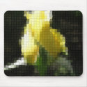 Mosaic Yellow Rose 1 mousepad