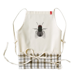 Mosca Delantal Zazzle HEART