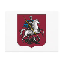 Moscow Coat of Arms Postcard