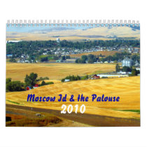 Moscow Id & the Palouse, 2010 ( US edition) calendars