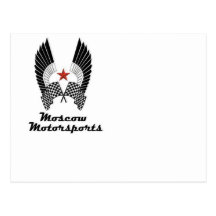 MOSCOW MOTORSPORTS POST CARDS