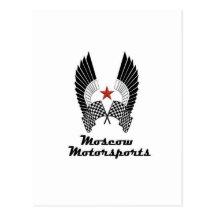 MOSCOW MOTORSPORTS POST CARDS