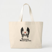 MOSCOW MOTORSPORTS TOTE BAGS