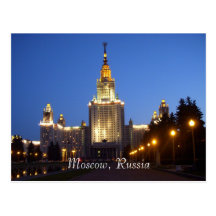 Moscow, Russia Post Card