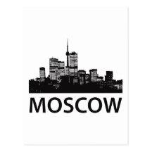 Moscow Skyline Post Cards