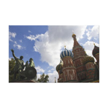 Moscow Stretched Canvas Print
