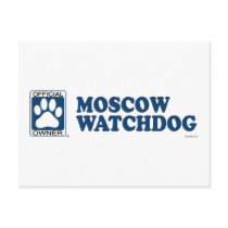 Moskau Watchdog Blue postkarten
