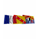 Moselle, Lorraine & France flags t-shirts
