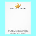 Moses - 10 Commandments - Greatest Commandment letterhead