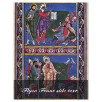 Moses And The Jews By Meister Hugo (Best Quality) Full Color Flyer