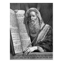 Moses and the Ten Commandments Postcards