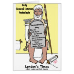 Moses' Bathroom Reading Funny Gifts & Tees cards
