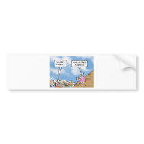moses commandments religion quiz bumper sticker