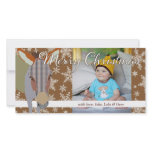 Moses II Christmas Brown Photo Card