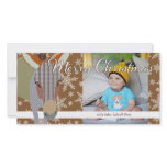 Moses II Christmas Brown Photo Card