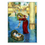 Moses in a Basket Card