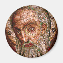 Moses Mosaic in the Cathedral Basilica of St Louis Refrigerator Magnets