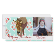 Moses  Ornament Christmas  Photo Card