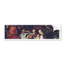 Moses' Parting Of Jethro By Victors Jan Bumper Sticker