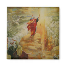 Moses parting the red sea magnet. by maximus7 Moses parting the red sea magnet.