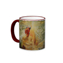 Moses parting the red sea mug.