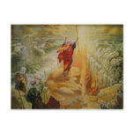 Moses parting the red sea post card. postcards