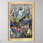 Moses Receiving The Tablets Of The Law On Mount Si Posters