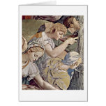 Moses Strikes Water From Rock By Agnolo Di Cosimo cards