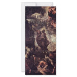 Moses Striking Water From The Rock By Tintoretto J Rack Card Design