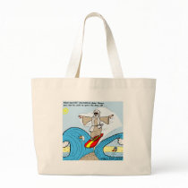 Moses Surfs Funny Cartoon Tees Gifts Collectibles bags by beardiethor123 Moses Surfs Funny Cartoon Tees Gifts Collectibles bags