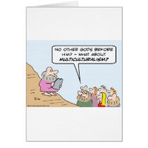Moses, Ten Commandments, and Multiculturalism cards