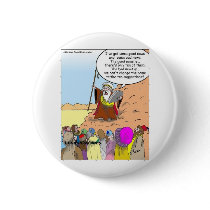 Moses & The Ten Suggestions Funny Gifts & Tees Pin