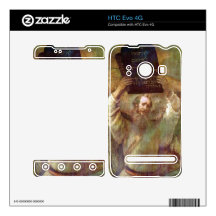 Moses with the commandments by Rembrandt Skin For HTC Evo 4G