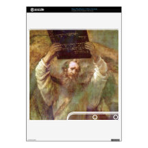 Moses with the commandments by Rembrandt Skin For PS3 Slim