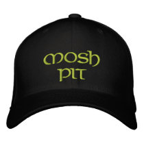 MOSH PIT embroidered hats