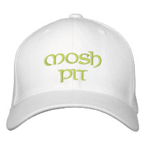 MOSH PIT embroidered hats