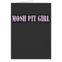 Mosh PIT GIRL SEXY PUNK ROCK GIRLS cards