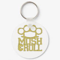 Mosh & Roll KeyChain by StrangeClothing Mosh & Roll KeyChain