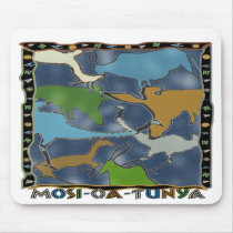 Mosi-oa-Tunya Mousepad by LdaQuirm Mosi-oa-Tunya Mousepad