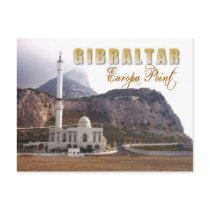 Mosque at Europa Point, Gibraltar Postcard