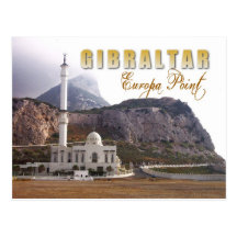Mosque at Europa Point, Gibraltar Postcard