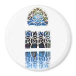 Mosque Foyer Window 1 white magnets