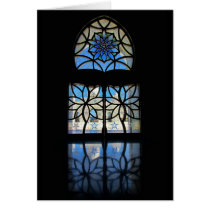 Mosque Foyer Window 2 Greeting Cards