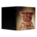 Mosque lamp with enamelled decoration inscribed vinyl binders