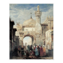 Mosque of Al Azhar in Cario, 1831 Print